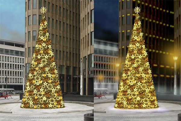Design Projects of artificial trees and Christmas trees